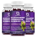 Glucosamineのコンドロイチンのグミ - 2のパック、MSM及びエルダーベリー、柔軟性サポート、人のための最もよい軟骨及び免疫サポート補足との余分強さ1500mgグルコサミン- 180のガミー