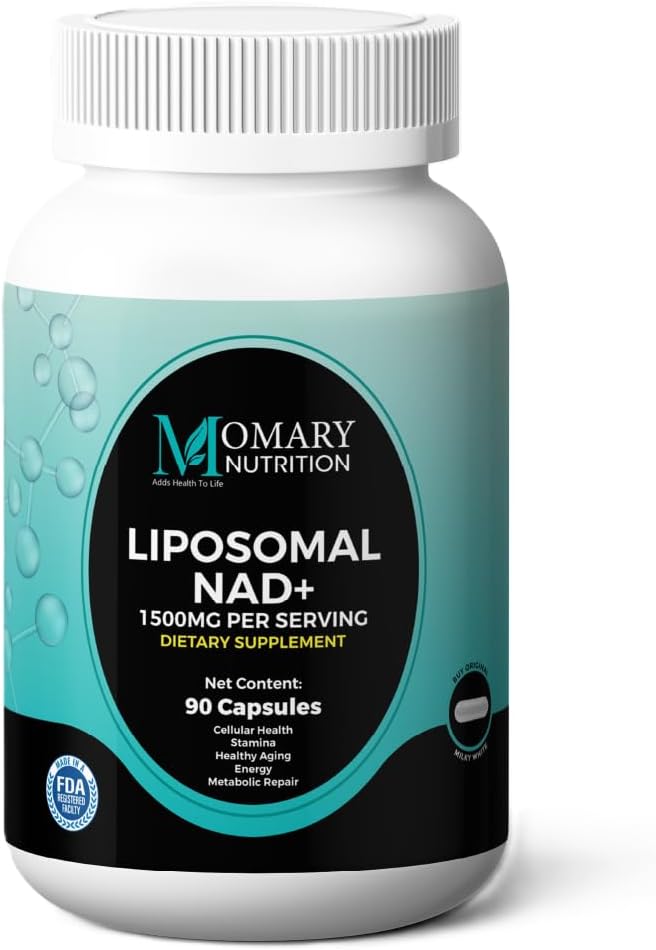 Liposomal NAD+の補足 Resveratrolおよび日本Knotweedのエキスが付いている女性及び人の最も高い評価されるNADの補足、サポートStaminaのメタボリック修理 ビーガン、グルテンフリー、非GMO、90のカプセル
