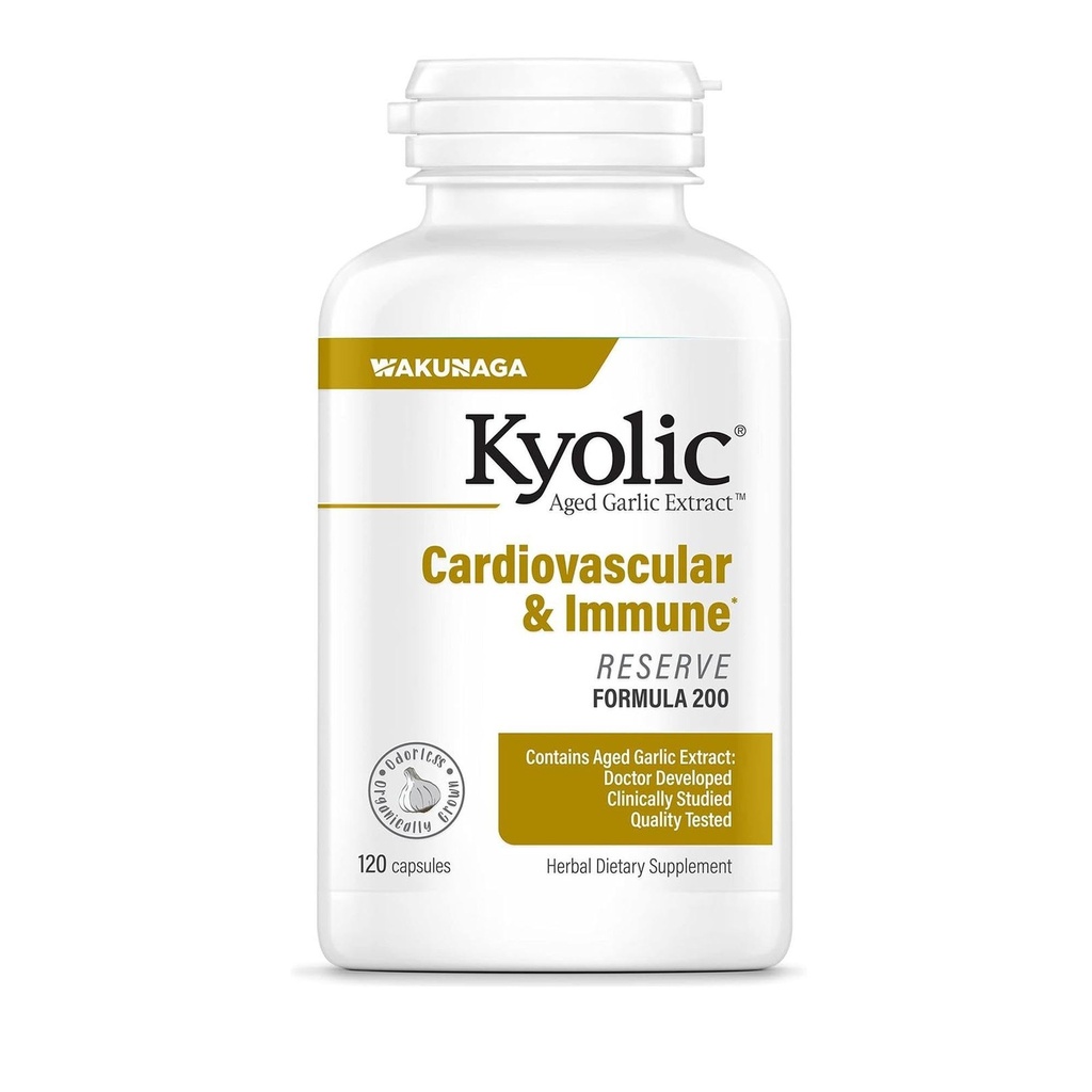 Kyolicはニンニクのエキスの方式200の心臓血管を老化させました