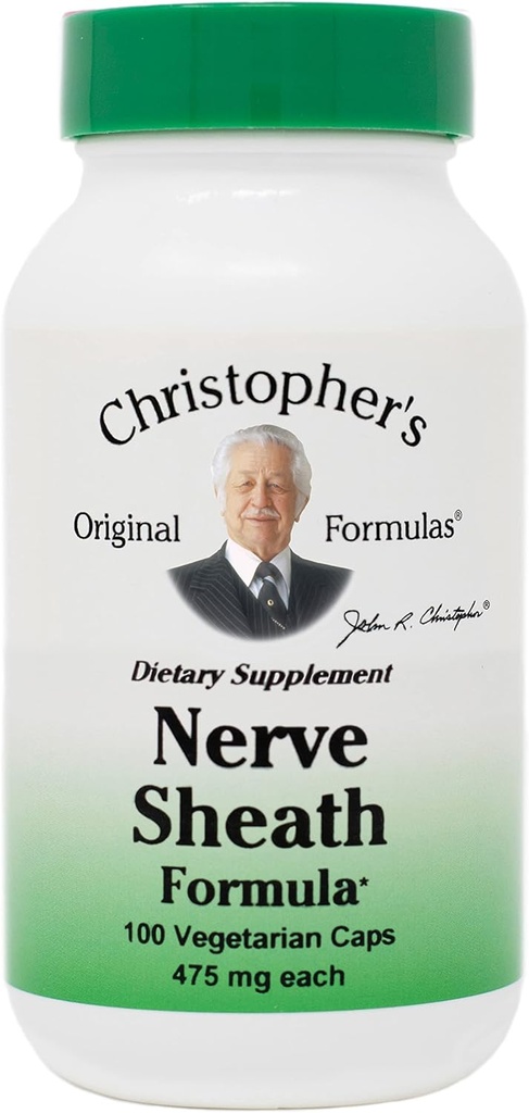 Christopher's Original Formulas Nerve Sheath Formula Capsule 100 ct.
