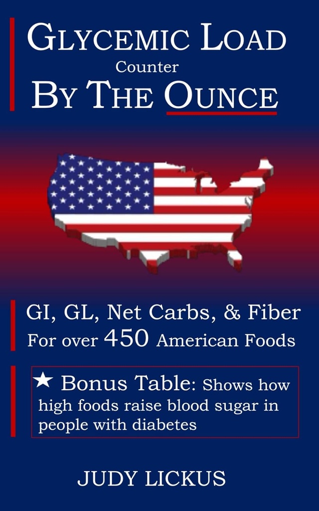 GLYCEMIC LOAD COUNTER: GI、GL、Net Carbs、Fiber のポケットガイドで、450 以上のアメリカ食品を販売