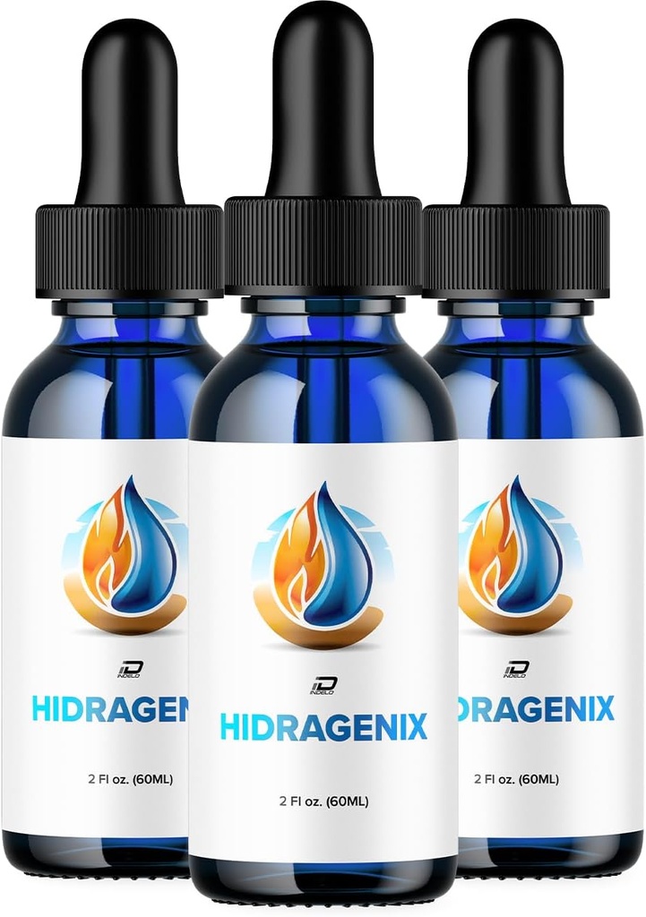 Hidragenixは高度の方式サポート-ウェルネス、新しい2024年の方式、Hydragenix (3パック-180のML)のためのHidragenixの液体の低下を落とします
