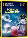 ナショナルジオグラフィックマジック化学セット - 驚くべきマジックトリック10、STEMプロジェクトと科学実験、科学玩具、男の子と少女のための素晴らしい贈り物8-12