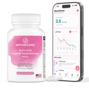 Natureland 40 カウント, 600 mg のホウ酸腟の坐骨, 米国製, pH バランスを回復し、乾燥を削減します。, 臭気, かゆみ, 排出, サポート 健康 (40 カウント)