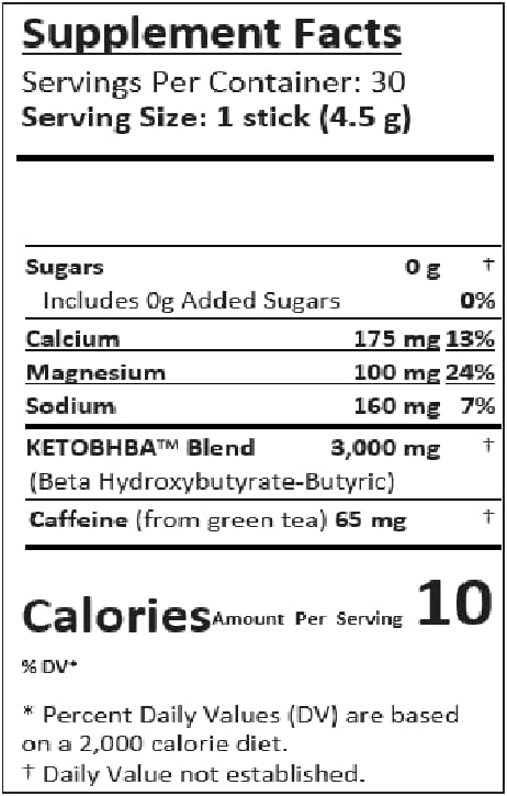 あなたの幸福のためのB-Epic B-KETOの自然なブドウの味付けされたサポート-自然なエネルギーおよびウェルネスを支えるように設計されていて- 30の粉の棒を含んでいます