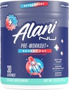 Alani Nu Pre Workout+ パウダー Rocket POP, Extra Boost, Sugar Free, 300mg Caffeine, L-Theanine, Beta-Alanine, シトルリン, 30 サービング