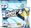 GHOST Hydration Packets, Lemon Crush, 24 Sticks, Electrolyte Powder - Drink Mix Supplement with Magnesium, Potassium, Calcium, Vitamin C - Vegan Friendly, Free of Soy, Sugar & Gluten