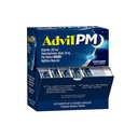 Advil PMの痛みのRelieverおよび夜間の睡眠の援助、痛みの軽減のためのIbuprofenの痛みの薬および睡眠の援助のためのDiphenhydramineのクエン酸塩- 50x2上塗を施してある小冊子