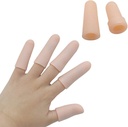 (20PCS)ゲルの指の袖、Fingerサポート、シリコーンの指の保護装置、防水、Fingerは指のクラッキング、Fingerの制動機のために大きいコッツを鳴らします。
