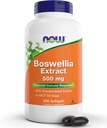 今ボスウェリアセラタエキス500 mg、200 Softgels - MCTオイルベースのガム樹脂 - ハーブサプリメント