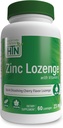 Health Thru Nutrition Zinc Lozenge with Vitamin C | Zinc 23mg Vitamin-C 30mg | Natural Chery Flavor | Supports Healthy Immune Function | 3rd Party Tested | Non-GMO, Gluten & Soy Free (Pack of 60)