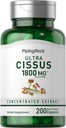 Piping Rock Cissus Quadrangularis Supplement 1800mg | 200 Capsules | Ultra Concentrated Herbal Extract | Non-GMO, Gluten Free