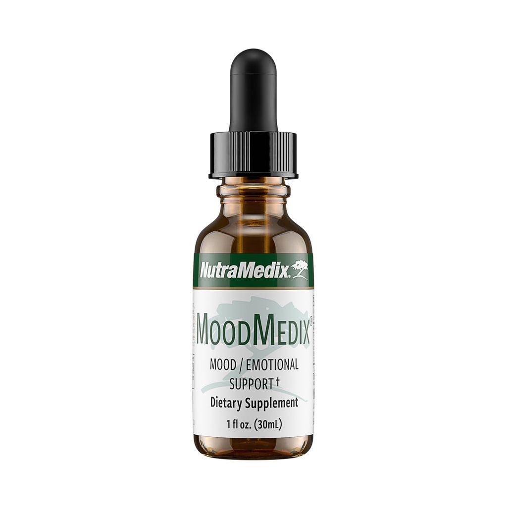 NutraMedix MoodMedix - Bioavailable Liquid Cat's Claw&Turmeric Root Drops - Mood, Stress response & Emotional Support Supplement - 液体草エキスのチンキ(1oz)
