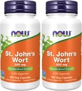 NOWサプリメント、セントジョンズワート(ヒンペリコンム)300mg、標準化エキス、100ベジカプセル(パッケージ2)