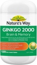 Nature's Way Ginkgo Biloba 2000MG 100 + 20錠