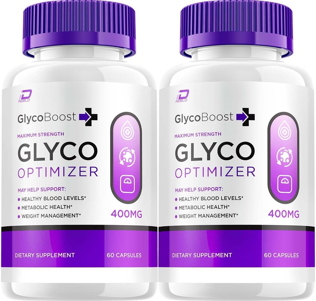 Glycoブーストカプセル、GlycoBoostアドバンストサプリメント、健康的なレベルを維持するためのすべてのナチュラルフォーミュラ、最大強度フォーミュラ、Glycoオプティマイザカプセルレビュー(2パック - 120カプセル)