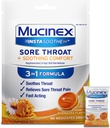 Mucinex Instasoothe の sore Throat の救助の低下、Sore Throat Lozenges、ヘキシレスチコール、咳の低下の代わり、蜂蜜及びEchinacea の味、40 の ct