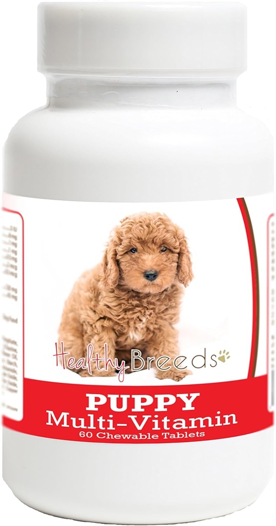 Healthy Breeds Goldendoodle Puppy Dog Multivitamin Tablet 60 Count