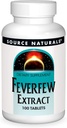 Source Naturals Feverfew Extract - 健康な脳機能をサポート* - 100錠