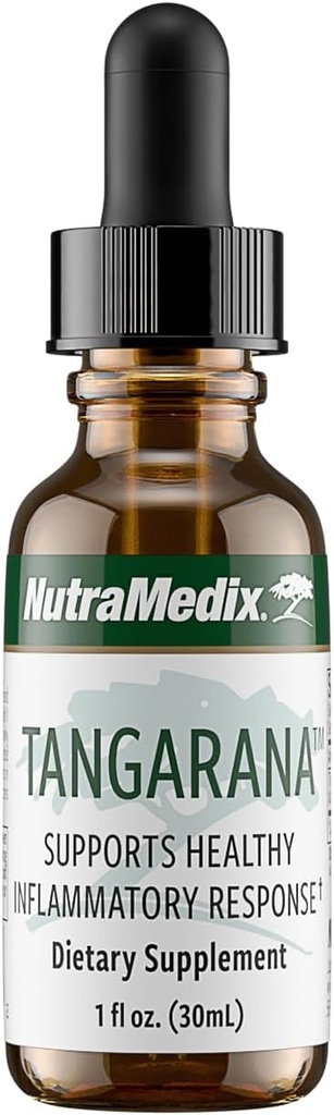 NutraMedix Tangarana Drops - パロ・サント(トリプラーリ・ペルヴィナ) ヘルシーな炎症反応サポートのための抽出物 - 植物からのビーガンサプリメント(1oz / 30ml)