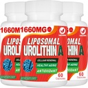 1660MG Urolithin A サプリメント - Liposomal Urolithin 180 カプセル