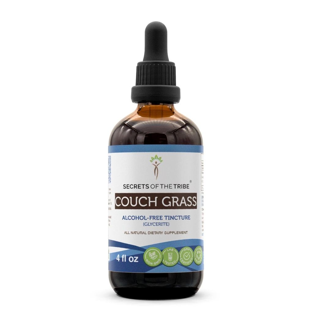トライベカウチグラスの秘密 アルコールフリーエキス、カウチグラス(エリームス・レペン) ドライルート (4 FL OZ)