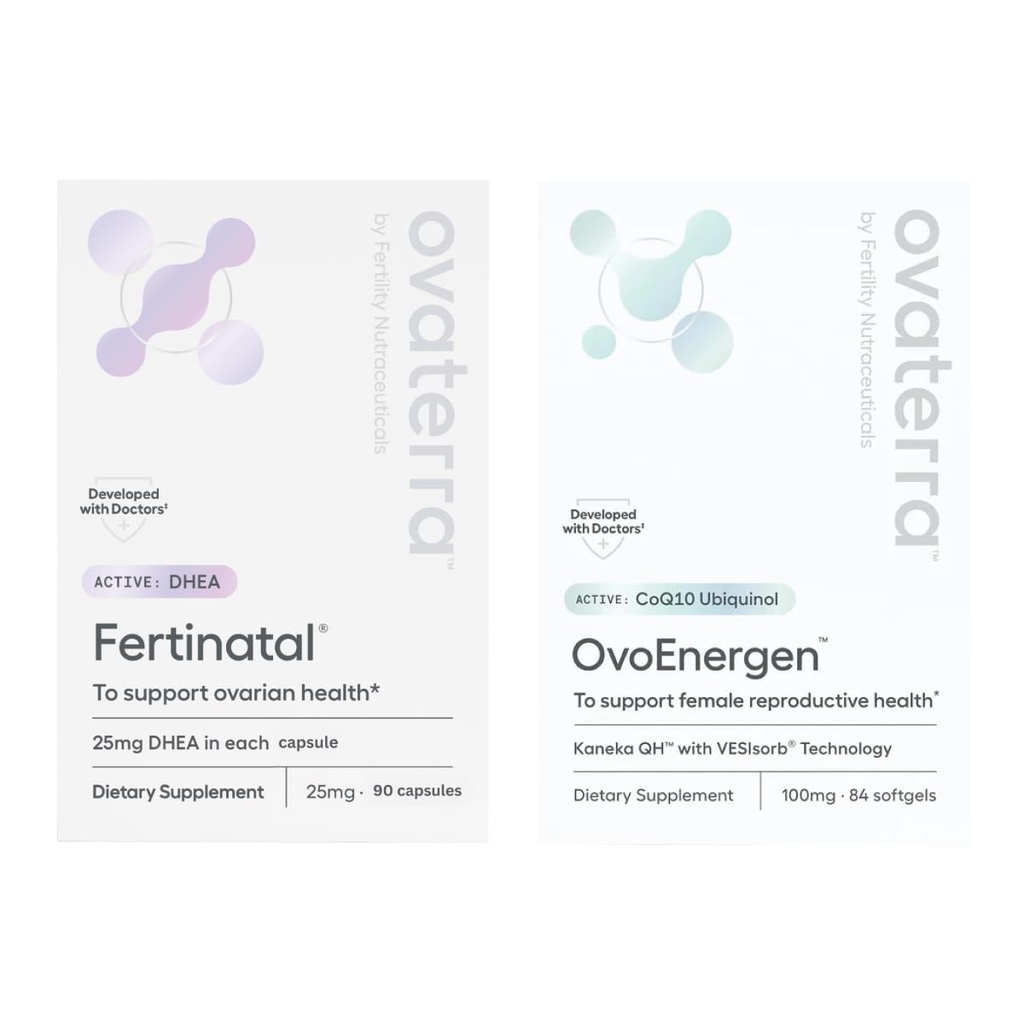 Kaneka QH、VESIsorb® の技術、Ubiquinol 及び Micronized DHEA 90 - 25mg のカプセル及び 84 - 100mg の Softgel のカプセル 28 日の供給が付いている女性のための卵の健康の電力パック