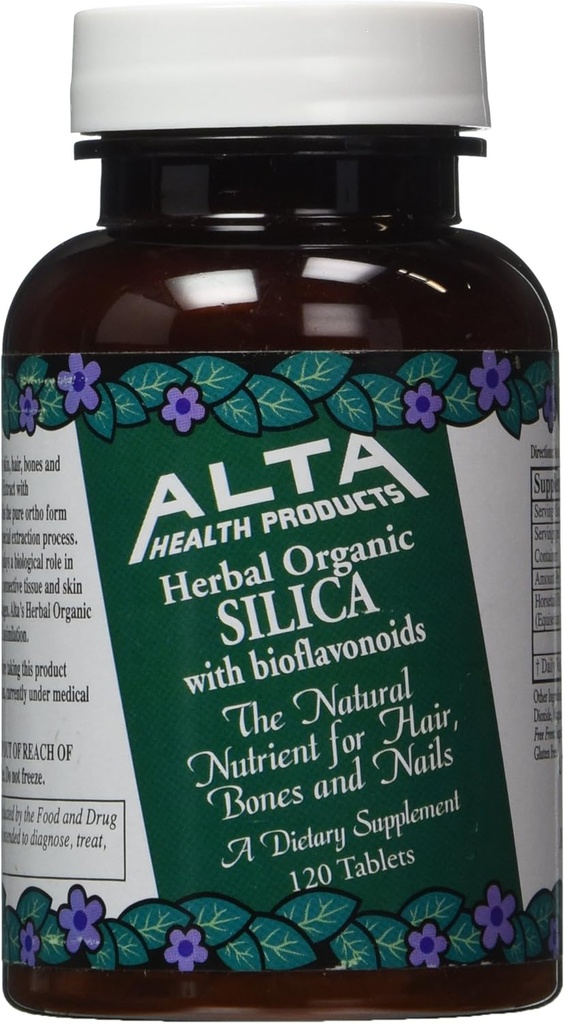Altaの健康プロダクト-Bioflavonoids、500のmg、120のタブレットが付いているシリカ