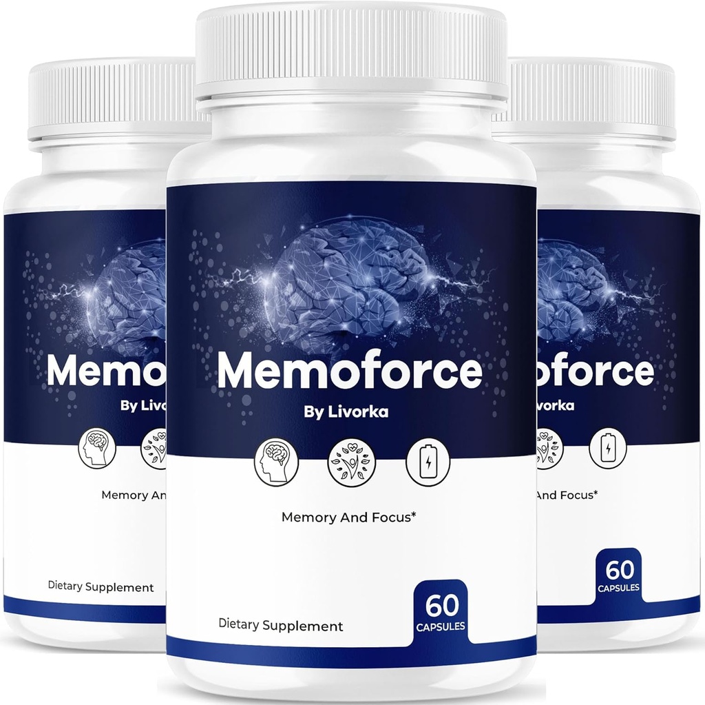 (3パック) Memoforce Brain Supplement - 公式Memoforce Premium Formula Pills、Wellness & Total Health、Memoforceのレビュー、180カプセル3か月間