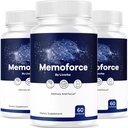 (3パック) Memoforce Brain Supplement - 公式Memoforce Premium Formula Pills、Wellness & Total Health、Memoforceのレビュー、180カプセル3か月間