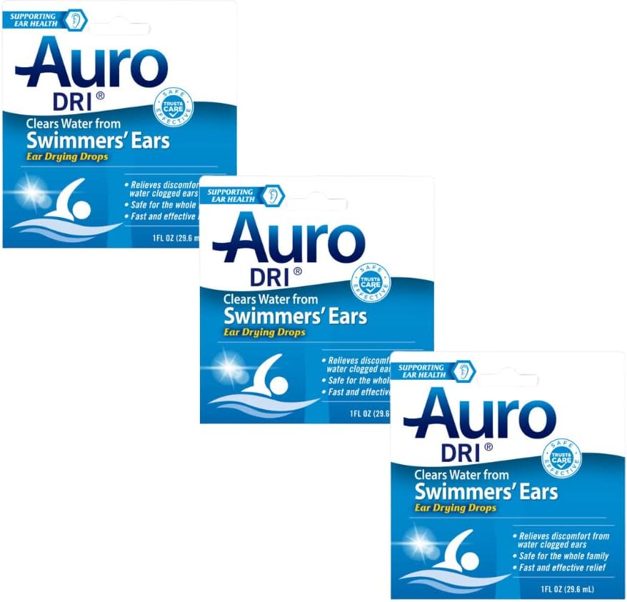 Auro-Driの耳の水乾燥の援助1のoz (3のパック)
