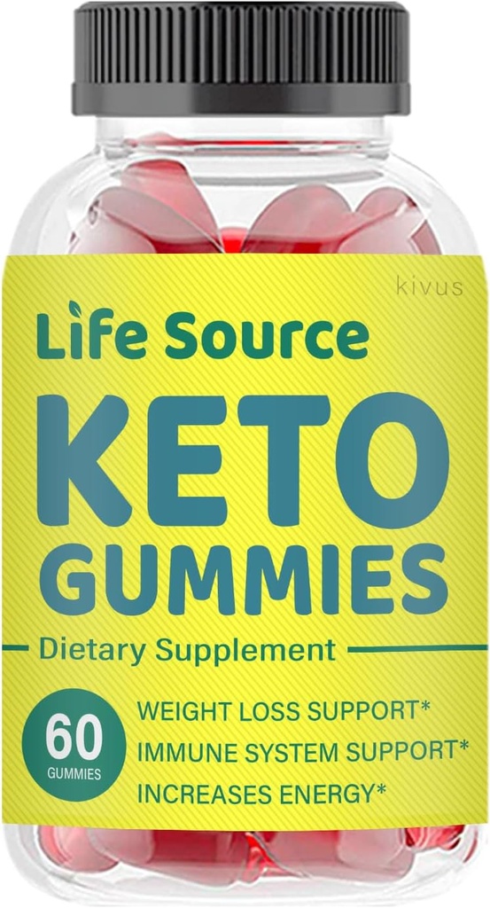 kivusライフソースKetoグミー - ライフソースKetoグミー(シングル、60グミー)