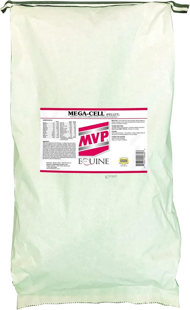 Mega-Cell (50lb Bag) Balanced Vitamin & Mineral Support for Horses
