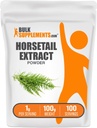 BulkSupplements.com ホーステールエキスパウダー - ホーステールハーブ - シリカサプリメント、グルテンフリーグルテン、サービングあたり1g、100g(3.5オンス)(パッケージ1)