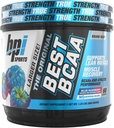 BPIスポーツベストBCAA - BCAAパウダー - 分岐鎖アミノ酸 - 筋肉の回復 - 筋肉タンパク質合成 - 改善された性能 - 水分補給 - ブルーラズベリー - 60の摂食 - 21.12 Oz