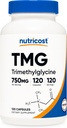 Nutricost TMG (Trimethylglycine) 750mgの120のカプセル