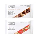 SANS Meal Replacement Protein Bar | All-Natural Nutrition Bar With No Added Sugar | Dairy-Free, Soy-Free, and Gluten-Free | Essential Vitamins and Minerals (Peanut Butter Lovers, 12 Pack)