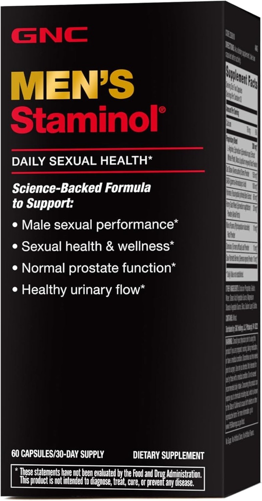 GNC の人の Staminol - 60 カプセル(30 のサービング)