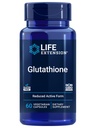 ライフエクステンショングルタチオン500mg - グルタチオンカプセル、抗酸化サプリメント、酸化ストレス、活性削減フォーム - グルテンフリー、非GMO、ベジタリアン - 60カプセル