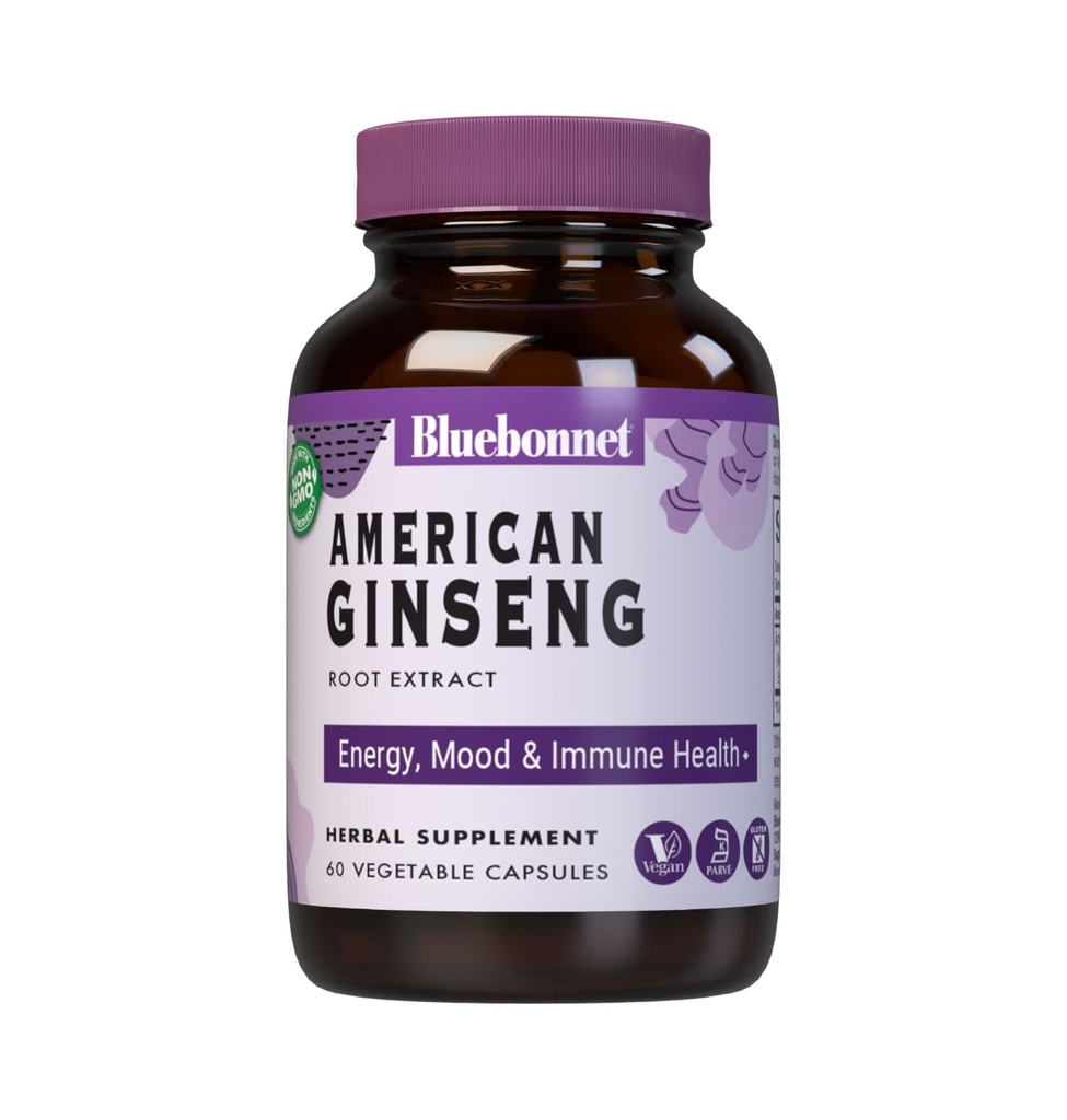 BlueBonnetのアメリカのGinsengの根のエキスの補足、60の計算