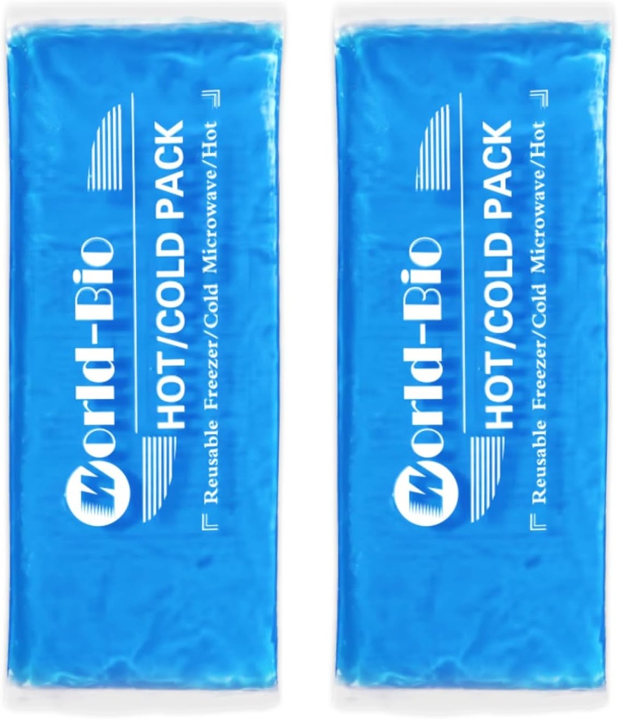 ゲルの回復可能な、再使用可能な2Pack-12"のための柔らかい適用範囲が広いアイスパックX 4.7」、フリーザーのコールド パック、首、足首、足、肩、肘、手首、フィートの傷害の痛みの救助のための熱い風邪の圧縮の冷却のゲル パッド