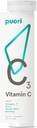 免疫および酸化防止サポートのためのPuori C3ビタミンCの補足 - 20のサービング - ビタミンC、亜鉛、Yerbaの仲間、Ginsengは疲労および認知機能に役立ちます