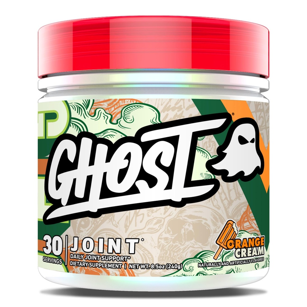 GHOSTの接合箇所の補足、オレンジ クリーム(30のサービング) -人の及び女性のための毎日の共同維持の補足-グルコサミンHCLのコンドロイチンの硫酸塩及びクルクミン-軟骨、骨及び接合箇所サポート