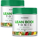 Lean Bodiトニックパウダー公式フォーミュラ、LeanBodiトニックオールナチュラル - ビタミンB6、BCAA、LeanBodiパウダーサポート、Lean Bodiアドバンスフォーミュラレビュー(2パック)