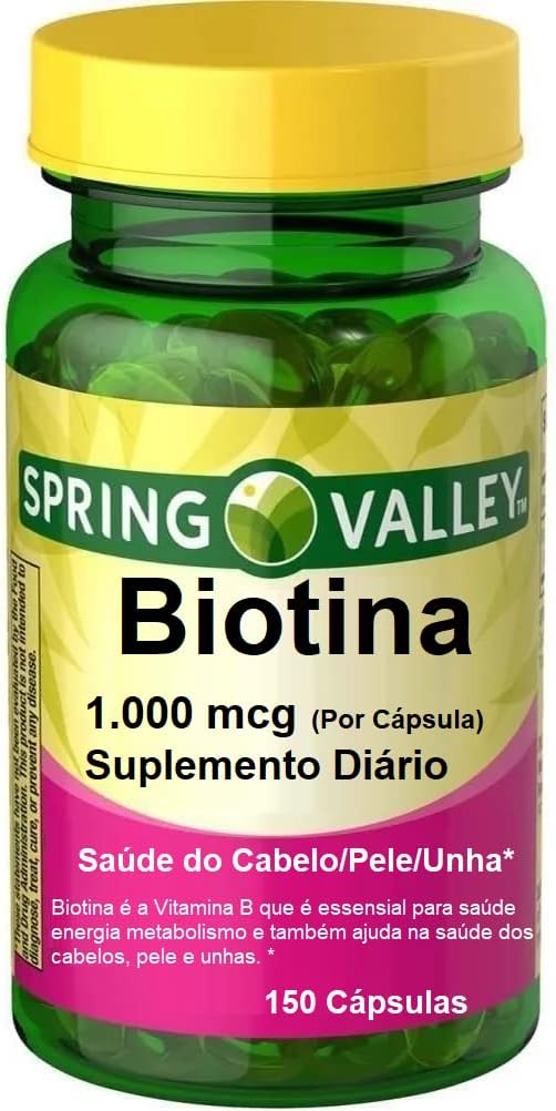 スプリングバレー - ビオチン1000 mcg、150錠