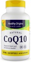 健康な起源® CoQ10 100 mg – 自然トランスイソマーUbiquinone – イースト発酵, 心臓の健康をサポート & 細胞エネルギー – 非GMO 150 Softgels