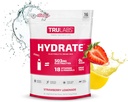 TRULABS HydrateのいちごのLemonade、Hydrationの電解質は飲み物の組合せ、16の棒を粉にします。 ゼロシュガー、わずか5カロリー、503mg電解液。