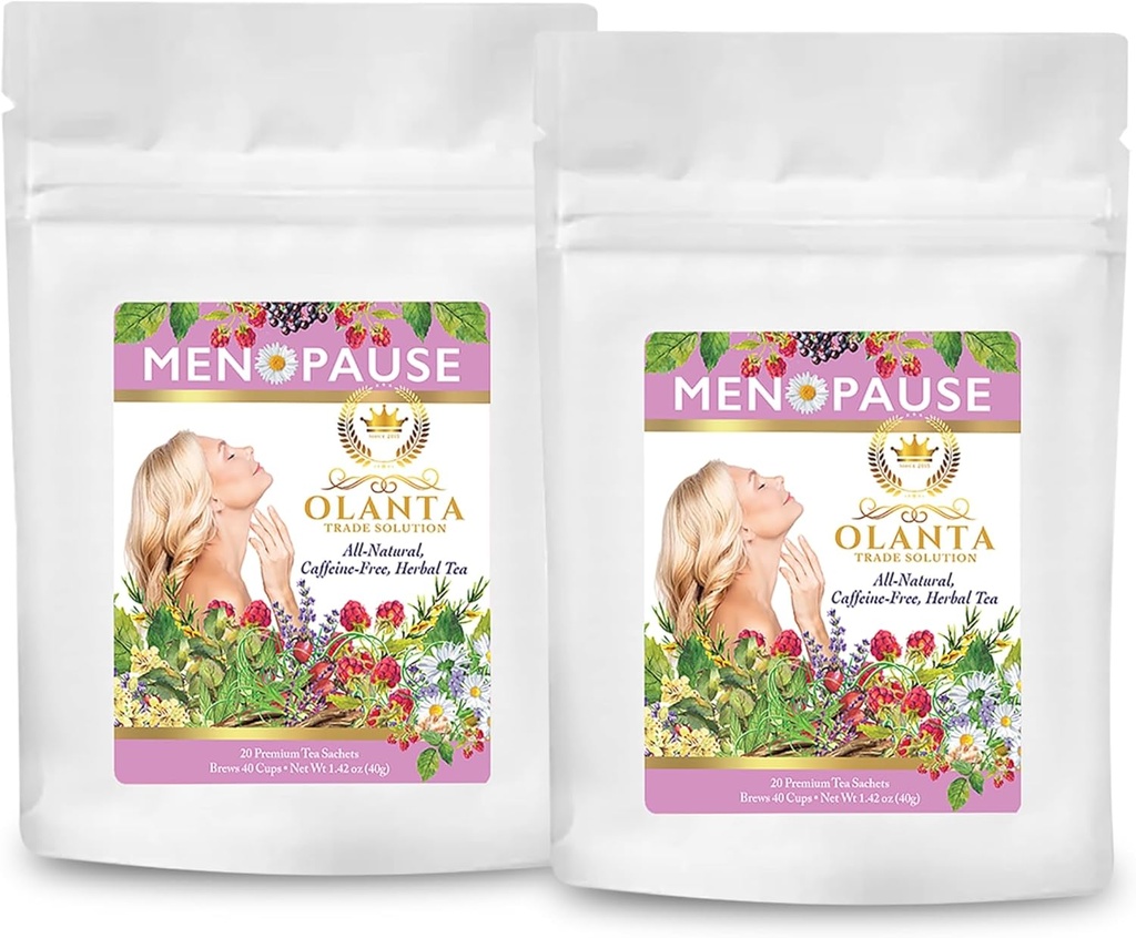 更年期茶 - ポストの更年期のビタミン、女性の熱いフラッシュのための更年期障害の補足、Menopauseの援助、Menopauseの慰め- 40の優れた茶磨き粉