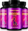 (3パック)Erogenixカプセル、最大パフォーマンスのロック解除、長持ちするエネルギーと全体的な健康をサポートするためのすべての自然なサプリメント、公式Ero Genixのレビュー(180カプセル)