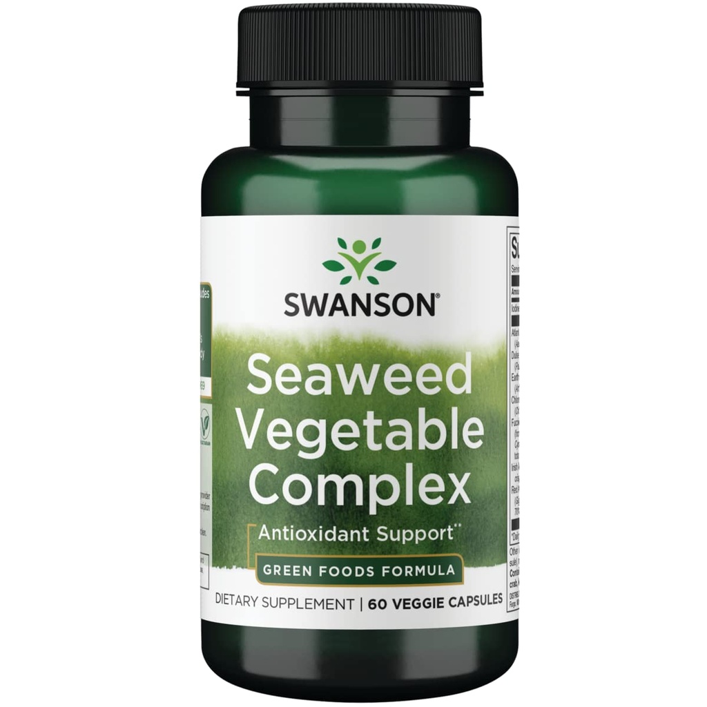 Swanson GRNの海藻の野菜CMPLX 60VEG CP